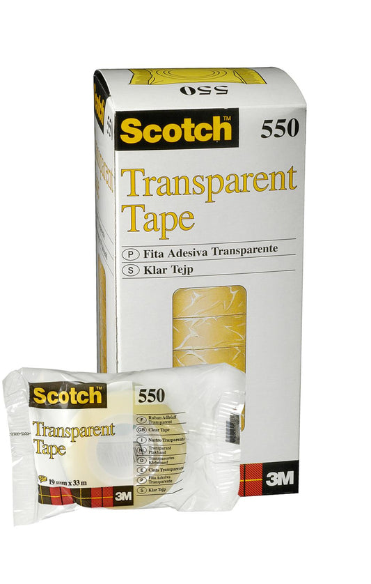 Kontorstejp Scotch 550 19mm x 33m