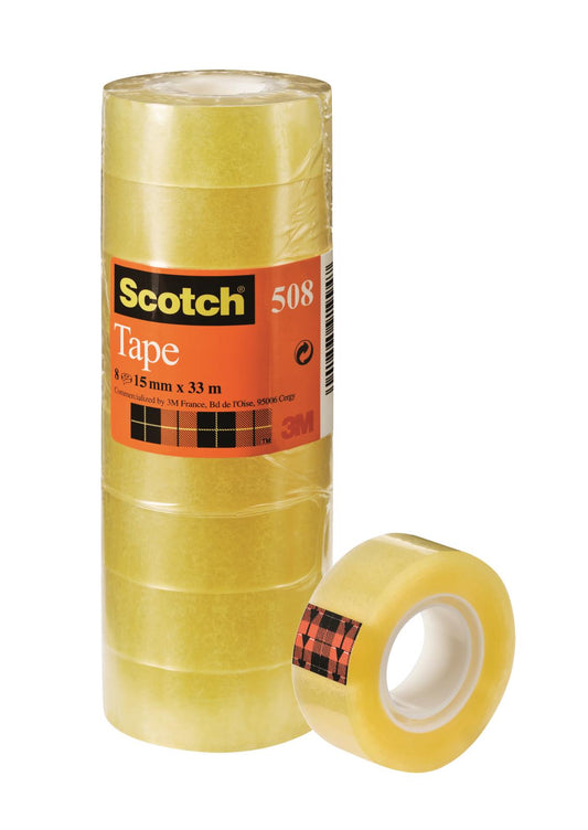 Kontorstejp Scotch 508 15mm x 33m