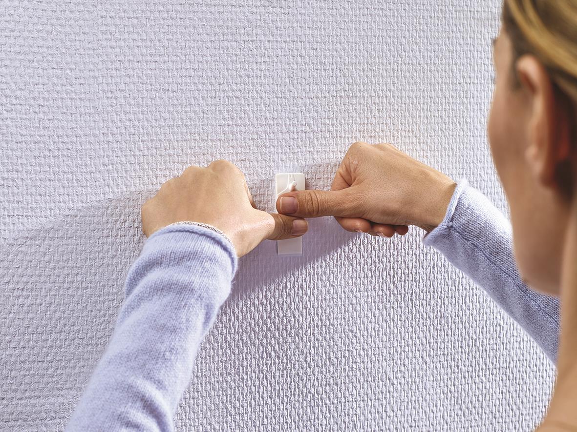 Självhäftande Spik Tesa Powerstrips Tapet/Gips 0,5kg