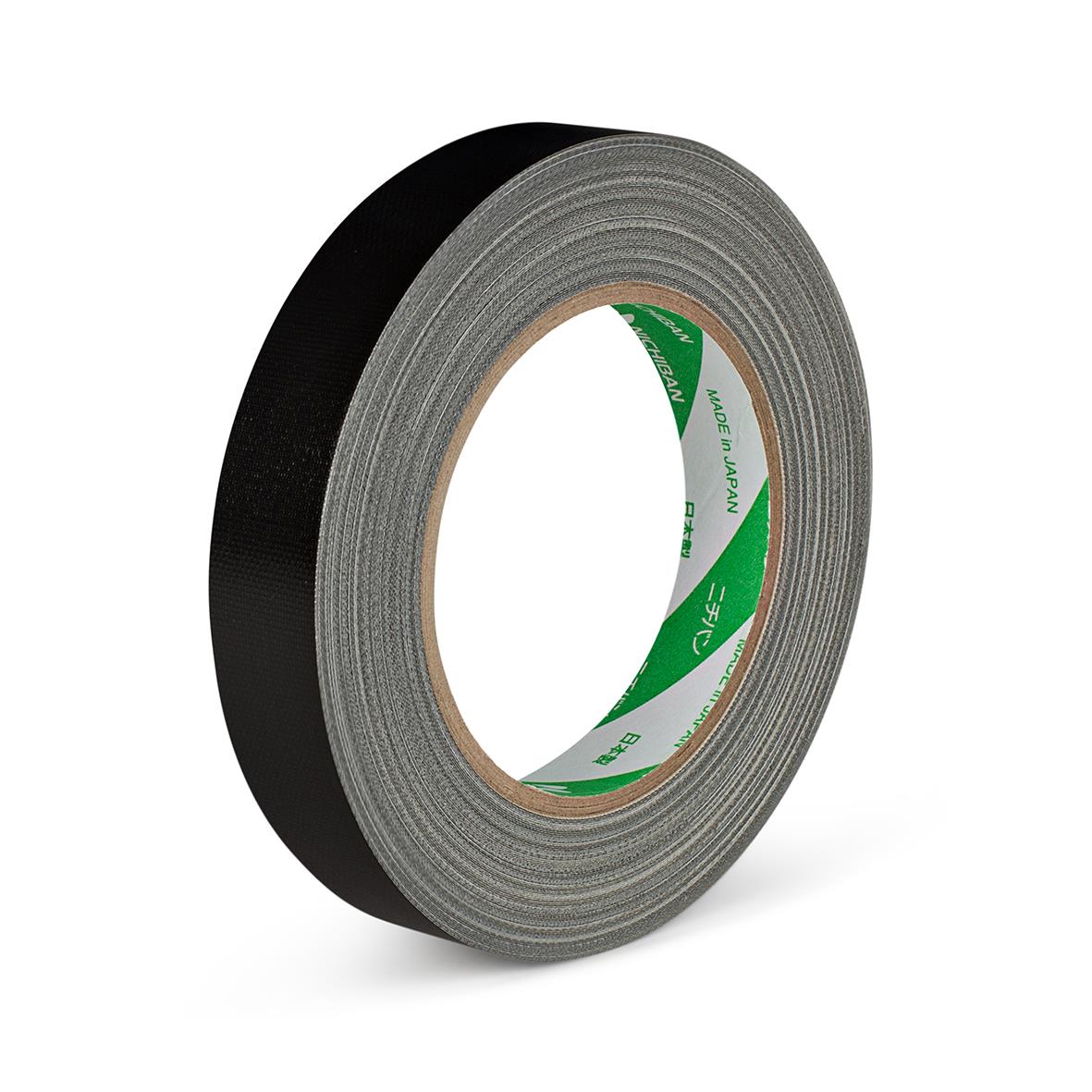 Vävtejp Nichiban 116 Premium Svart 19mm x 25m