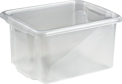 Förvaringslåda Stabil 23L Transparent 410x330x225mm
