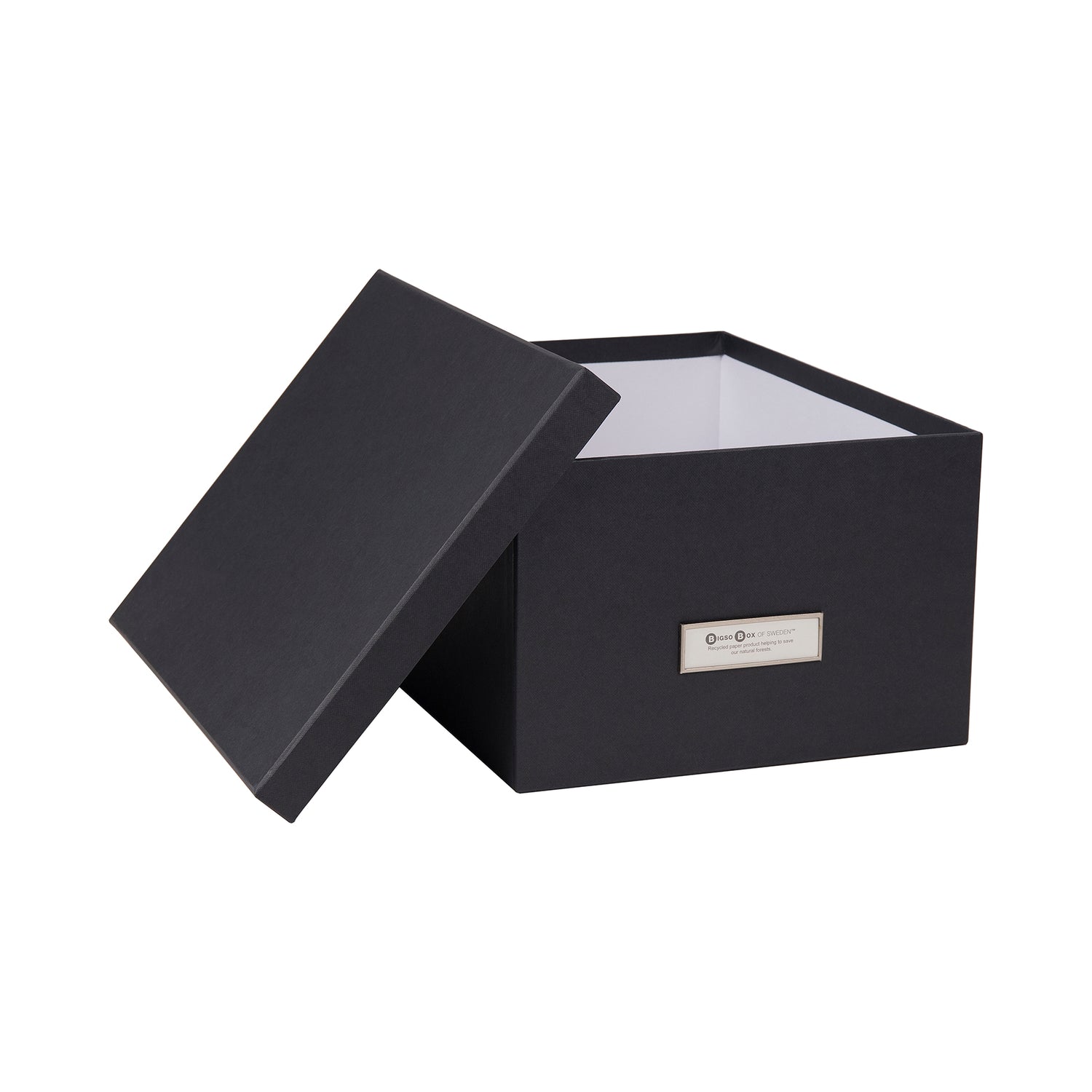 Förvaringslåda Bigso Gustav svart