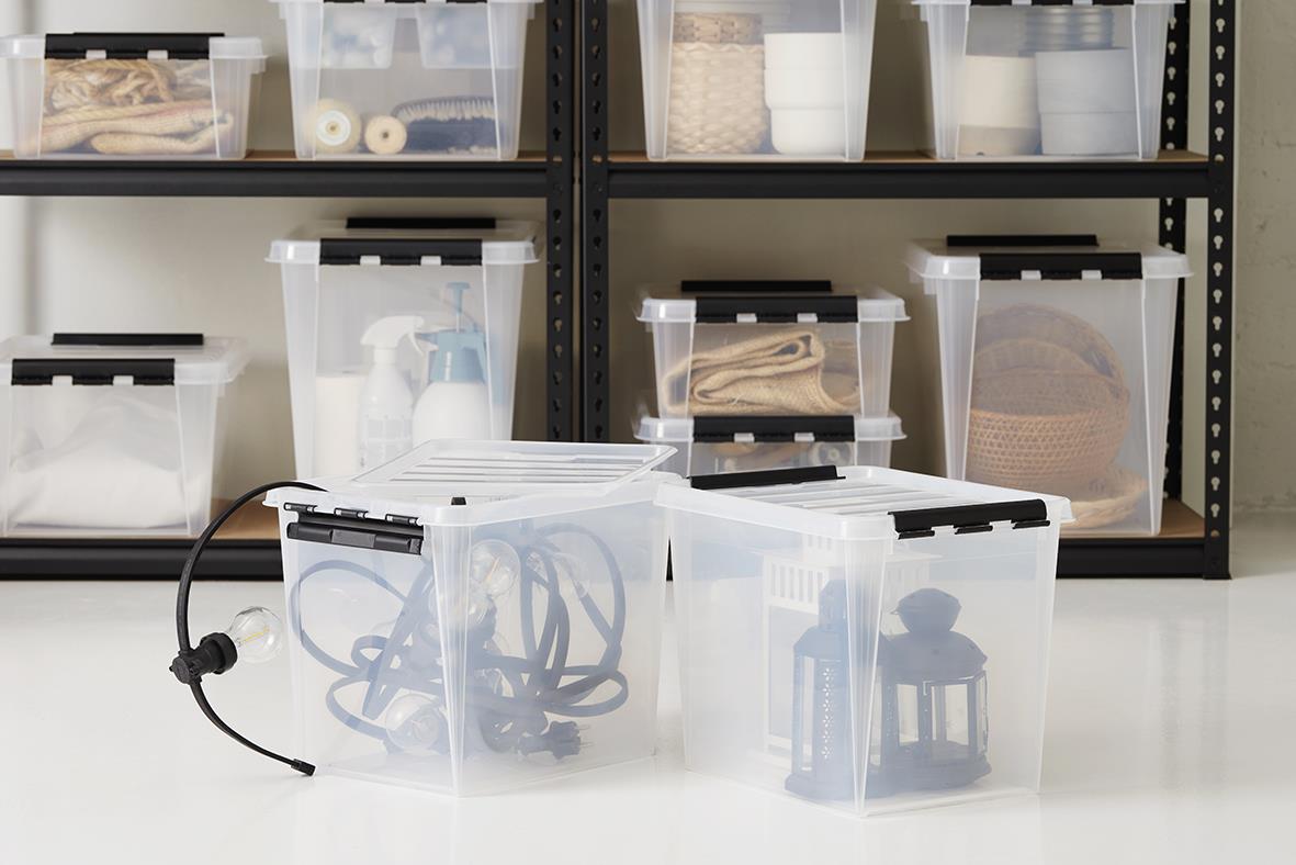 Förvaringslåda SmartStore Classic 20L Transp 500x390x180mm