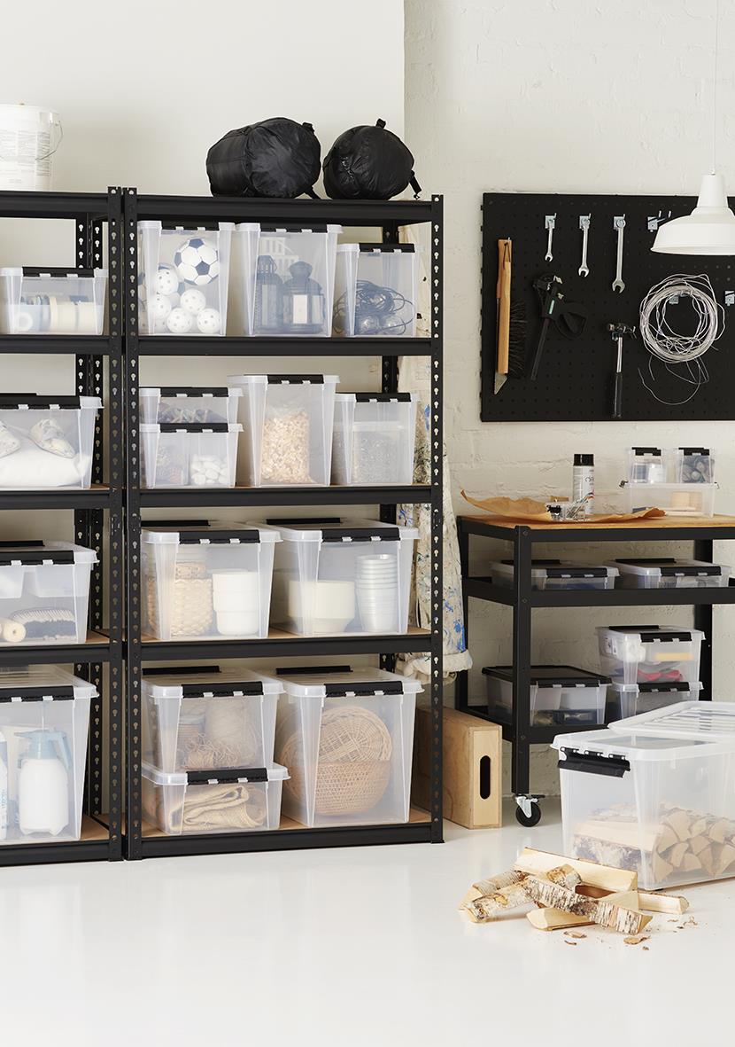 Förvaringslåda SmartStore Classic 20L Transp 500x390x180mm