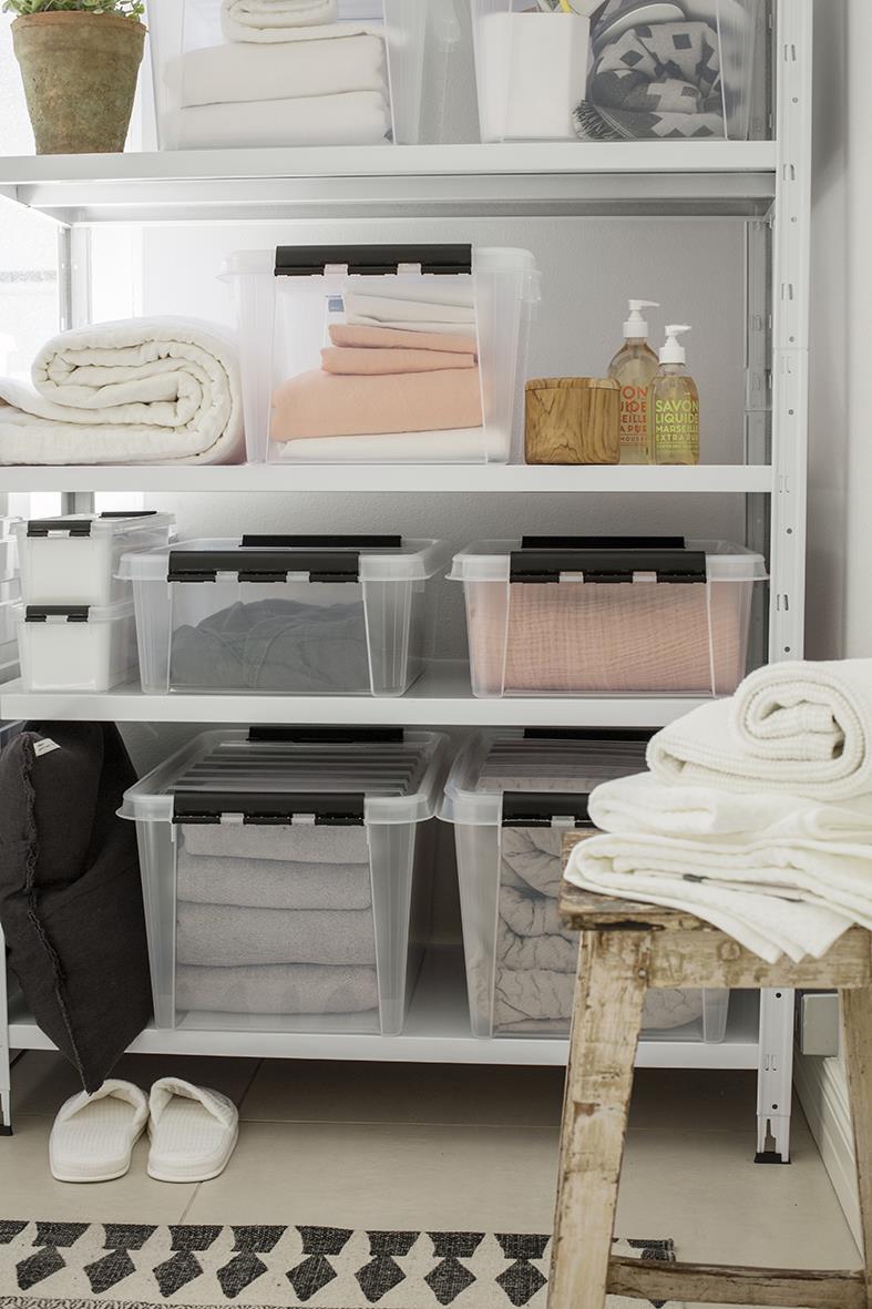 Förvaringslåda SmartStore Classic 20L Transp 500x390x180mm