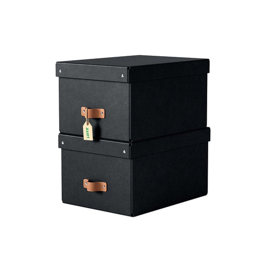 Förvaringslåda Leitz Puro Hög Svart 17L 270x200x370mm
