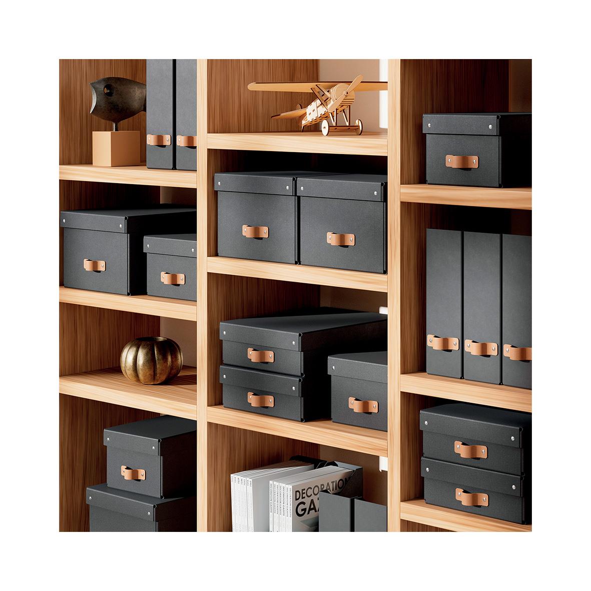 Förvaringslåda Leitz Puro Hög Svart 7L 200x150x280mm