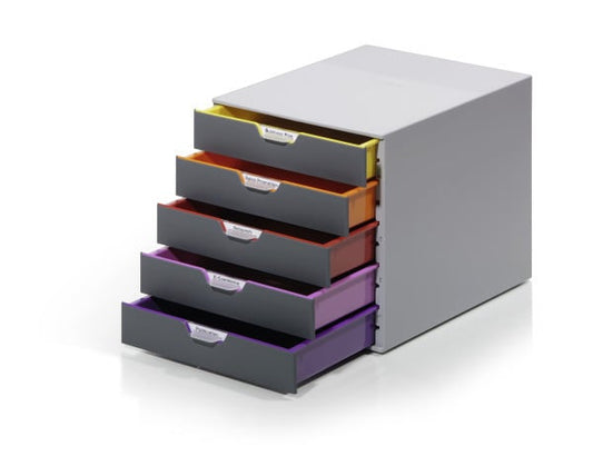 Blankettbox Durable Varicolor 5 lådor