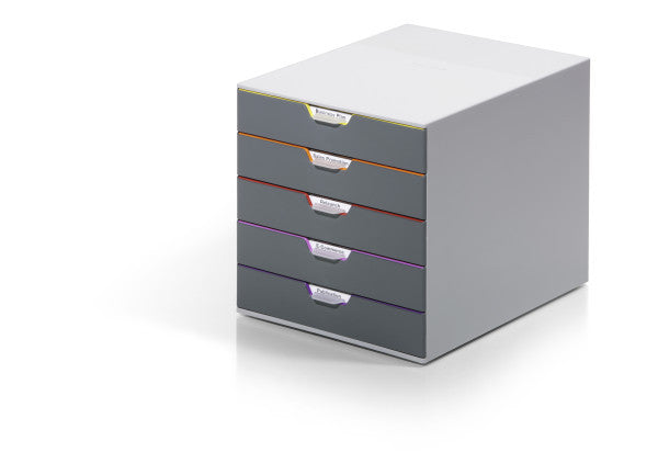 Blankettbox Durable Varicolor 5 lådor