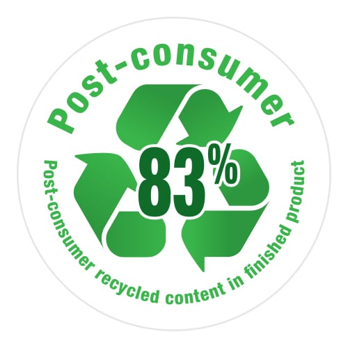 Fotstöd Unilux Origin svart