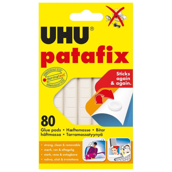 Häftmassa UHU Patafix 80st/ask