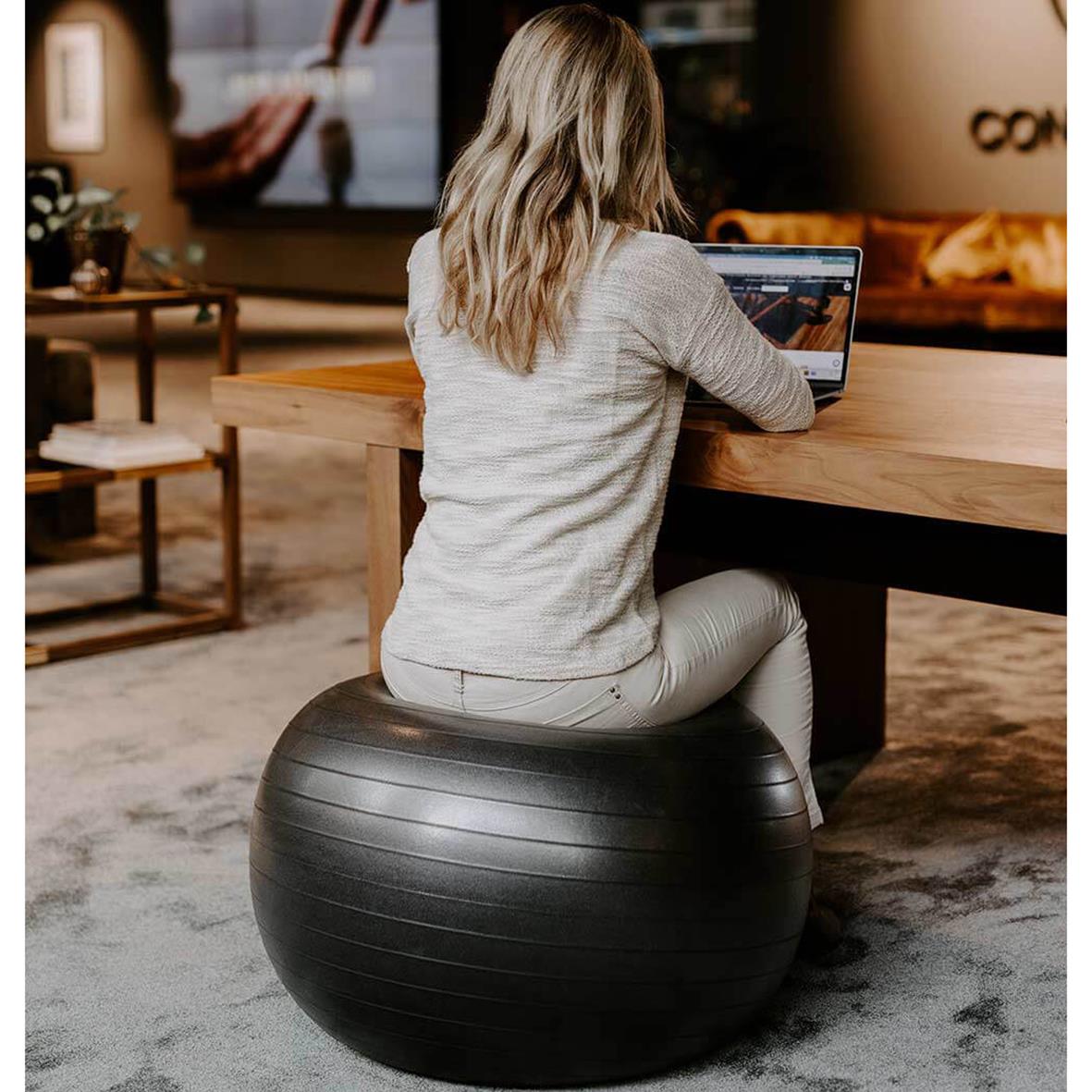 Gymboll Swedish Posture Med Träningsband