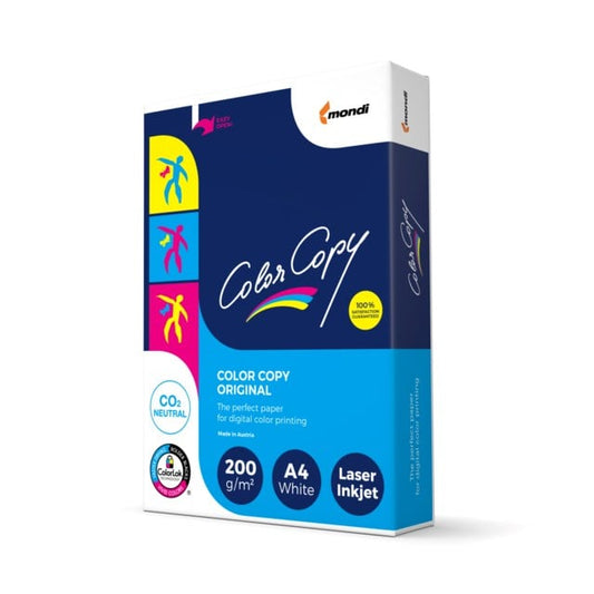 Papper Color Copy A4 200g 250ark/fp