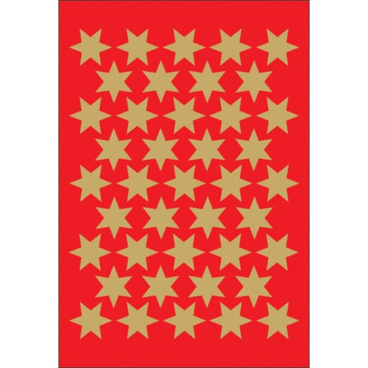 Etikett Herma Stickers Stjärna Guld 14mm 123st/fp