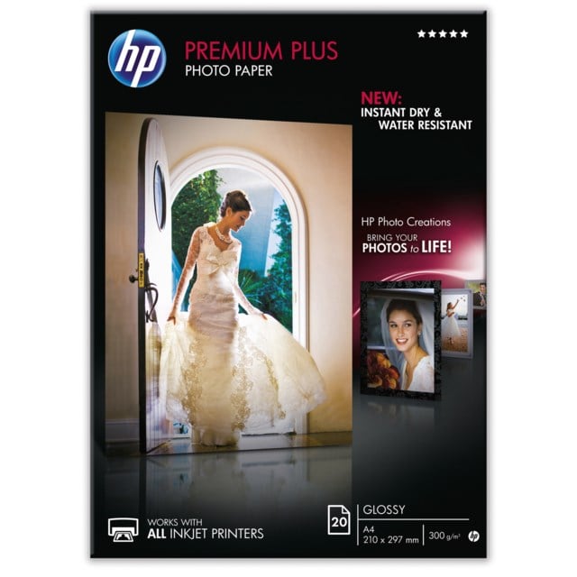 Fotopapper HP Premium Plus A4 300g 20ark/fp