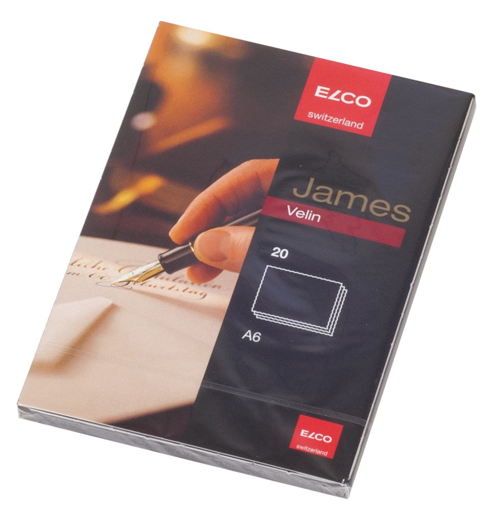 Kort James Velin A6 20st/fp