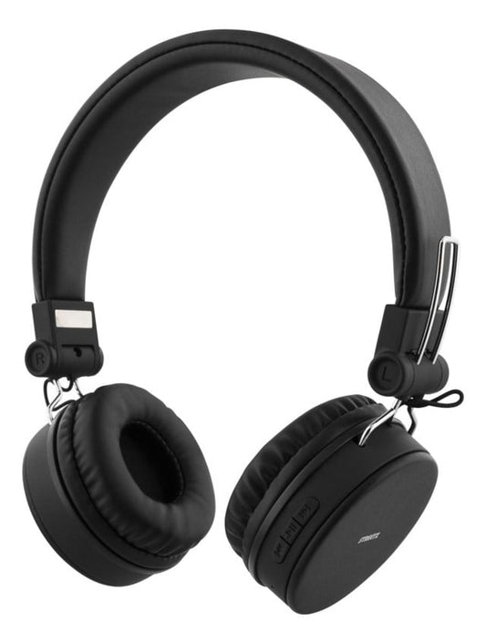 BT200 Hopfällbara On-Ear BT Headset 3.5mm Svart
