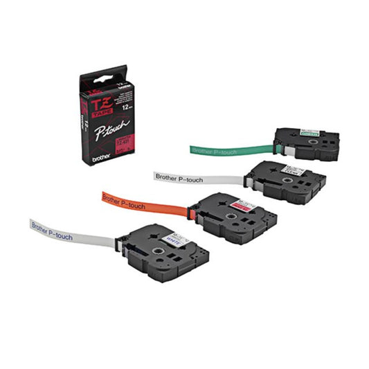 Märkbband Brother svart/mattsilver 24mm x 8m