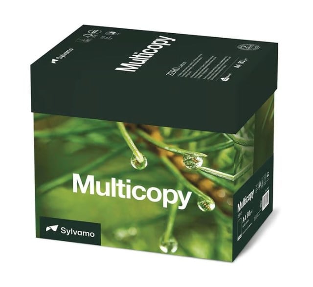 Kopieringspapper Multicopy Zero A4 80g Xpressbox 2500ark/krt