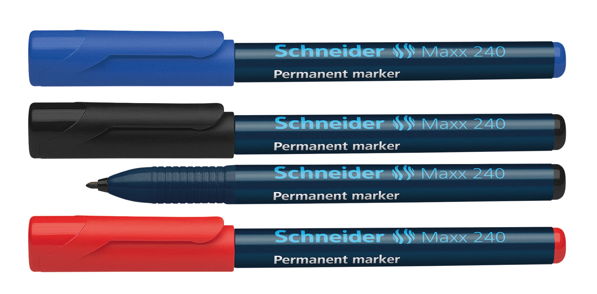 Märkpenna Schneider Maxx 240 svart 1-2mm