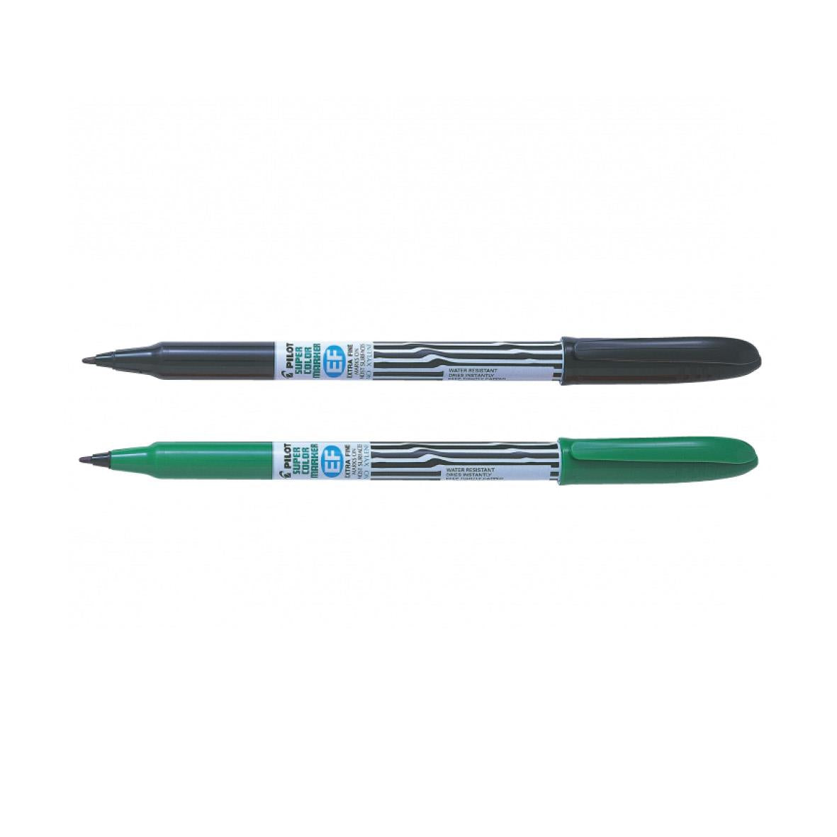 Märkpenna Pilot Super Color Permanent Svart 1mm