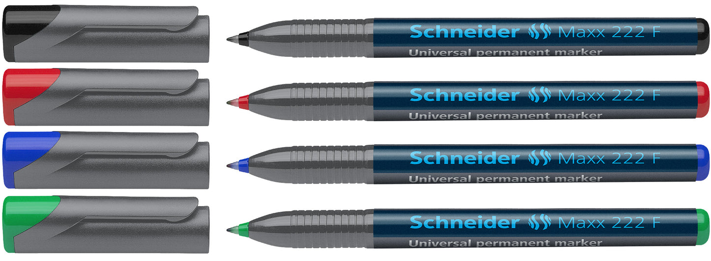 Universalpenna Schneider 222 Permanent Blå 0,7mm