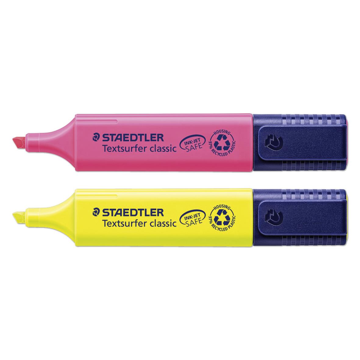 Överstrykningspenna Staedtler Textsurfer 364 Gul