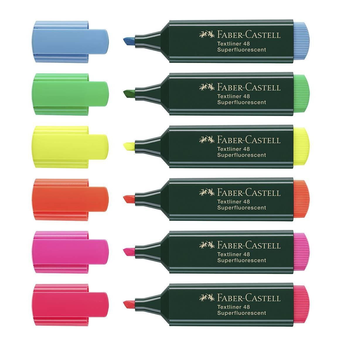 Överstrykningspenna Faber-Castell Textliner 48 Gul
