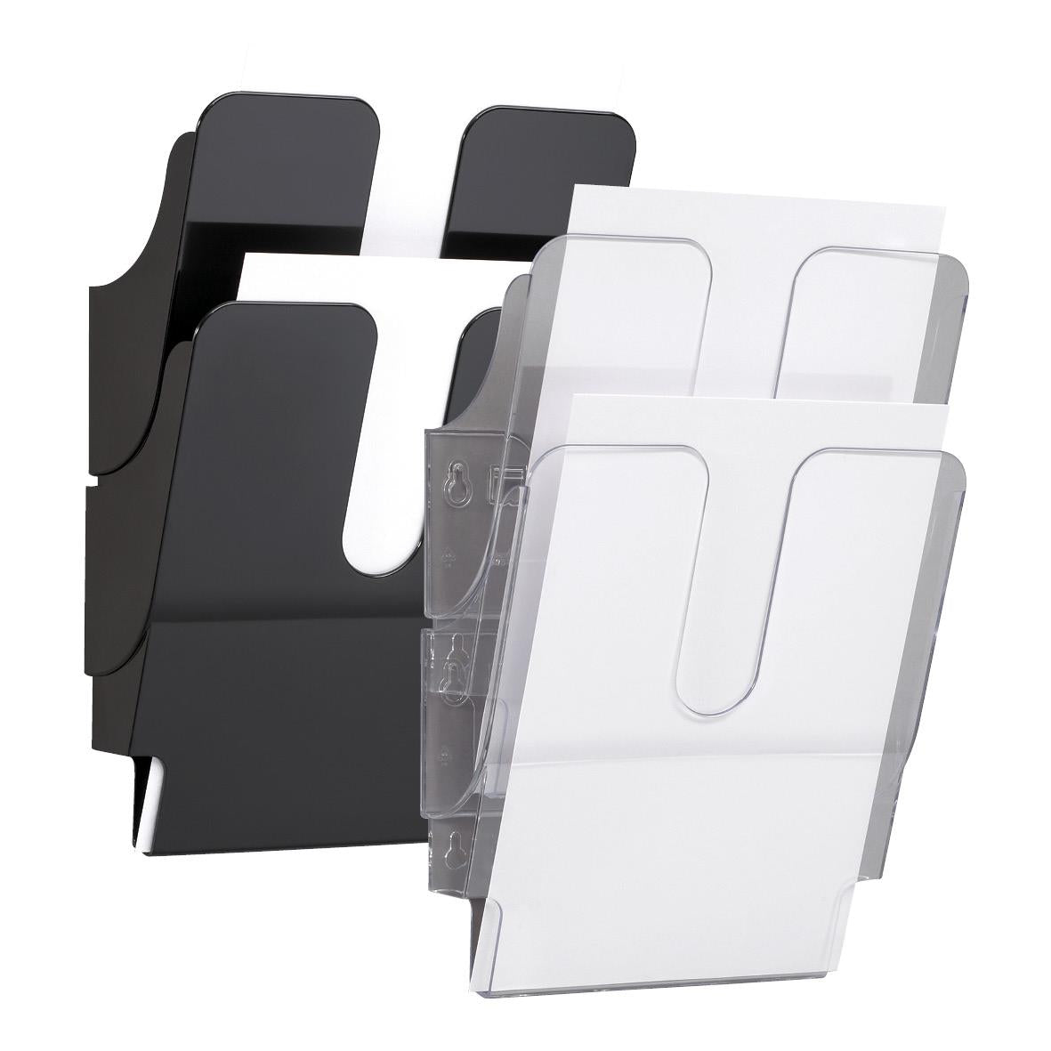 Blankettfack Durable Flexiplus svart A4S