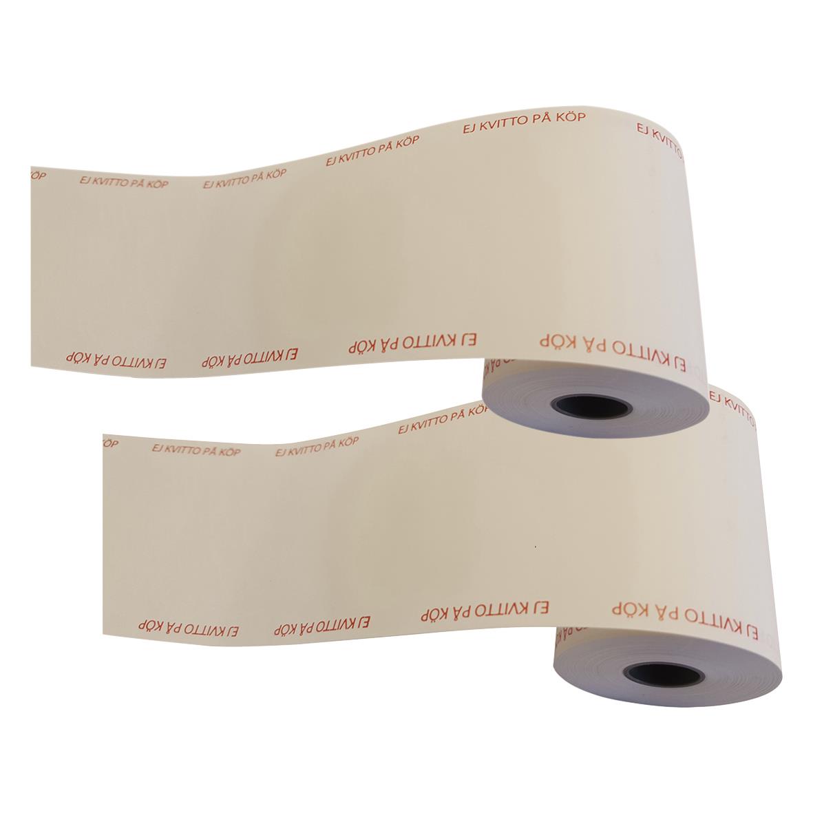 Kassarulle Thermo "Ej kvitto" Bisfenolfri 57mm x 25m Ø46mm 48g