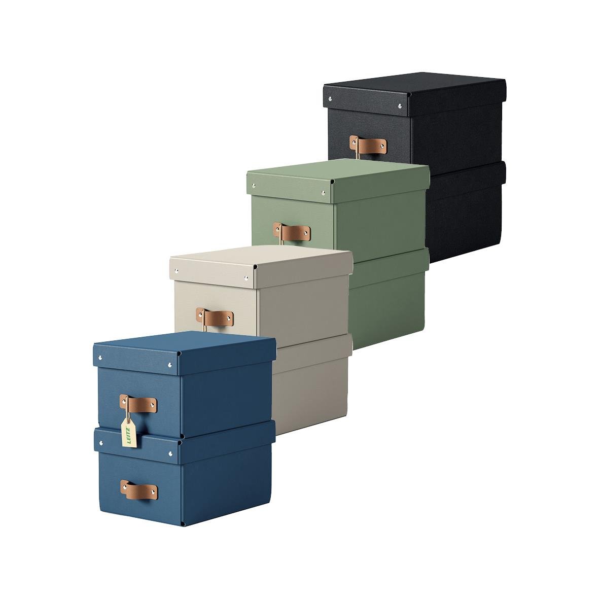 Förvaringslåda Leitz Puro Hög Svart 7L 200x150x280mm