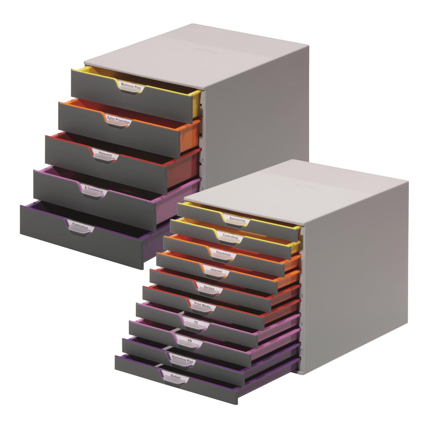 Blankettbox Durable Varicolor 5 lådor