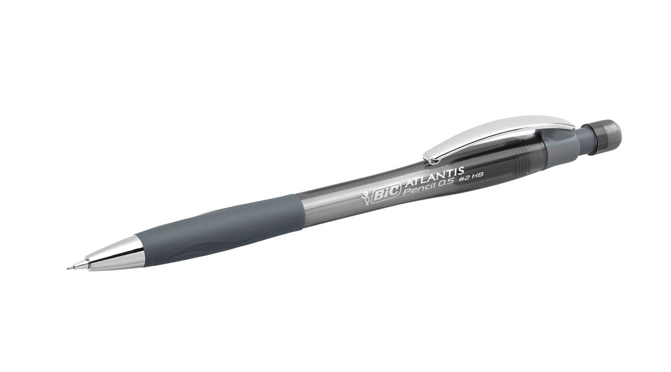 Stiftpenna Bic Velocity ljusgrå 0,5
