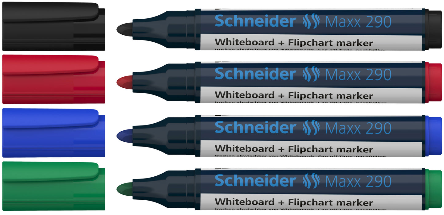 Whiteboardpenna Schneider 290 Konisk Blå 1-3mm