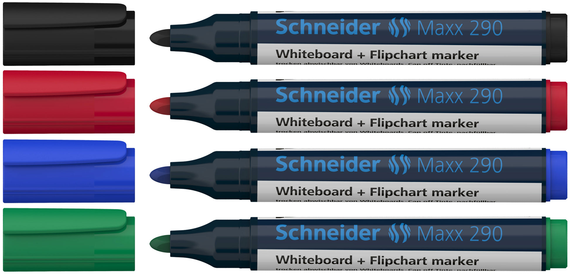 Whiteboardpenna Schneider 290 Konisk Blå 1-3mm