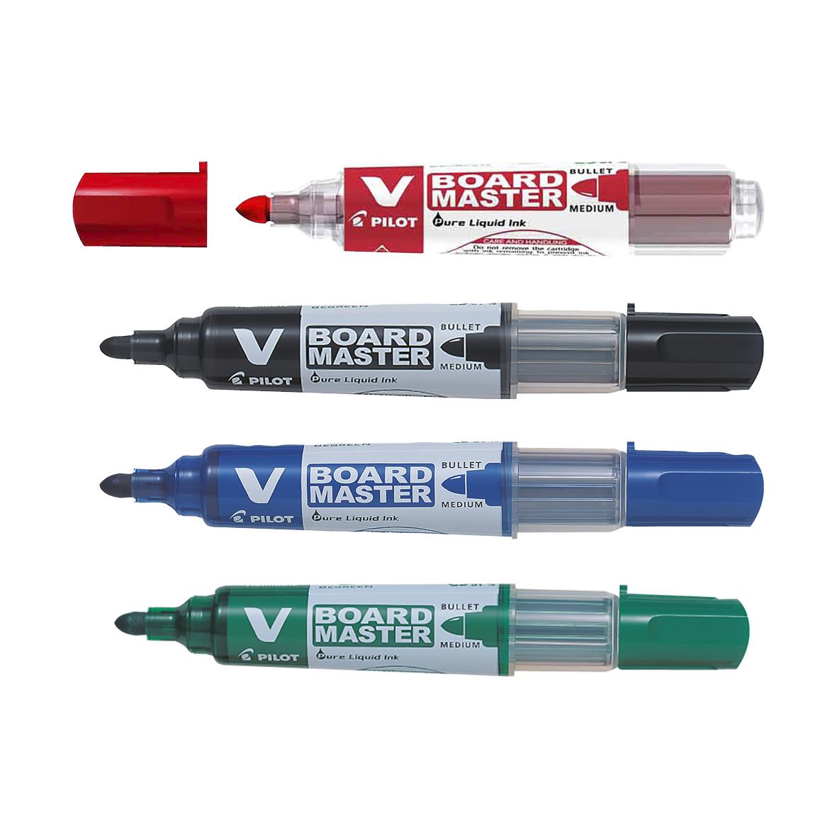 Whiteboardpenna Pilot V-Board Konisk Svart 2,3mm