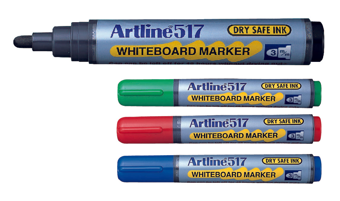 Whiteboardpenna Artline 517 Konisk Svart 3mm