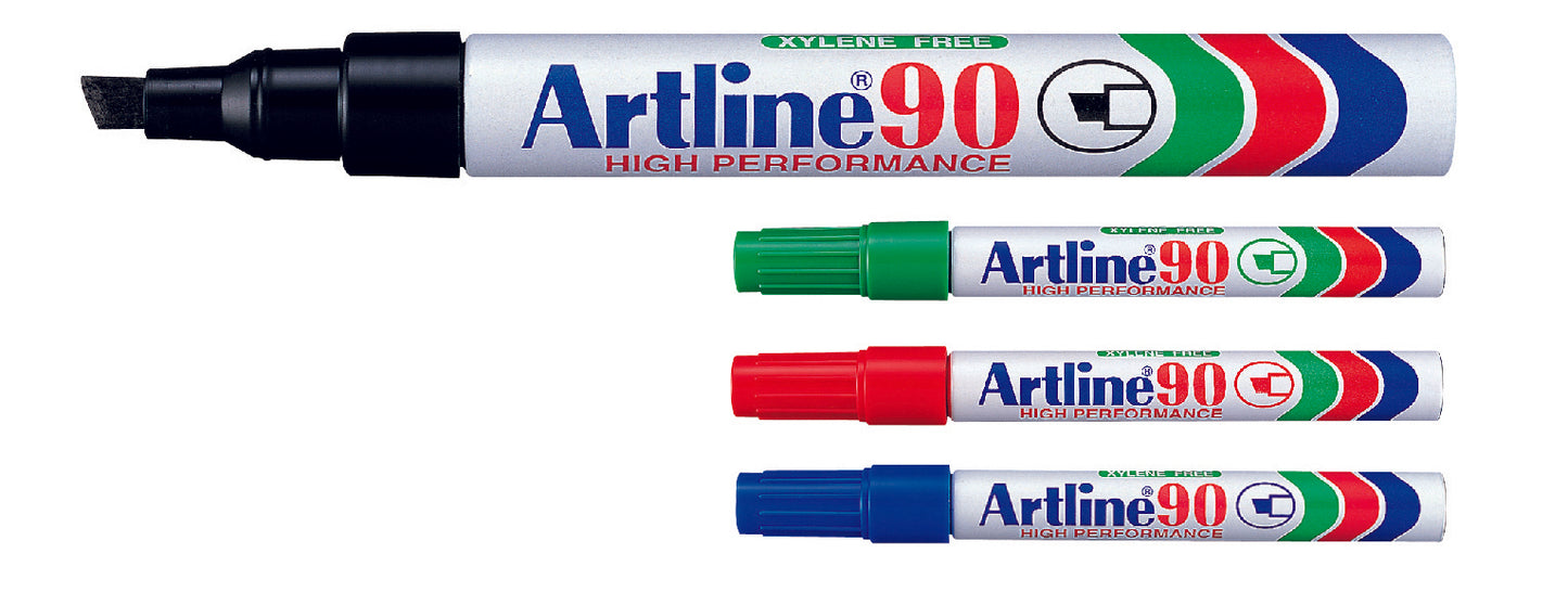 Märkpenna Artline 90 Skuren Svart 2/5mm
