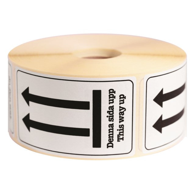 Transportetikett Denna sida upp