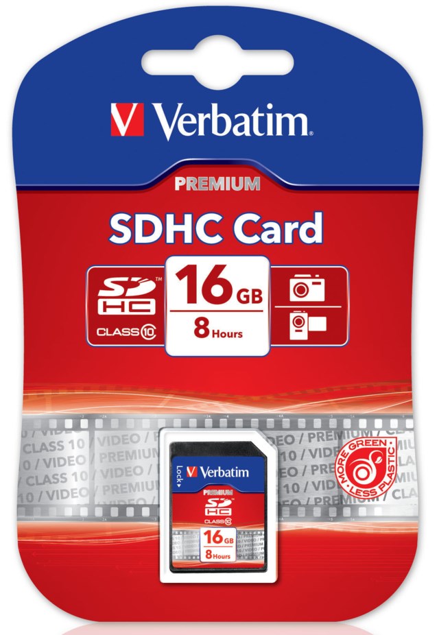 Minneskort Verbatim Premium SDHC 16 GB