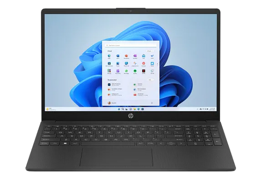 HP Laptop 15-fd0077nr 15.6", Windows 11 Home, Intel® Core™ i7, 8GB RAM, 256GB SSD, HD, Jet black